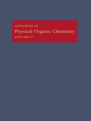 cover image of Advances in Physical Organic Chemistry